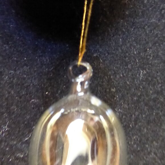 NEW 6” VINTAGE CHRISTMAS BLOWN CLEAR GLASS TWISTING ICICLE ORNAMENT LOT OF 10 - Picture 6 of 12